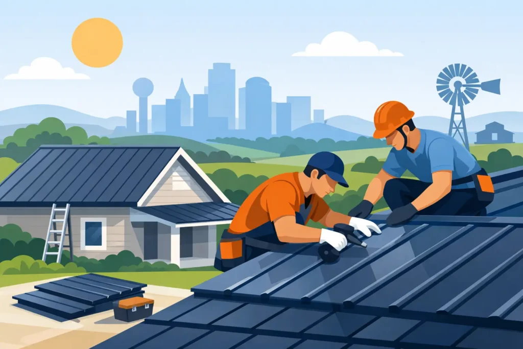 Metal Roofing Installation for North Texas Homes