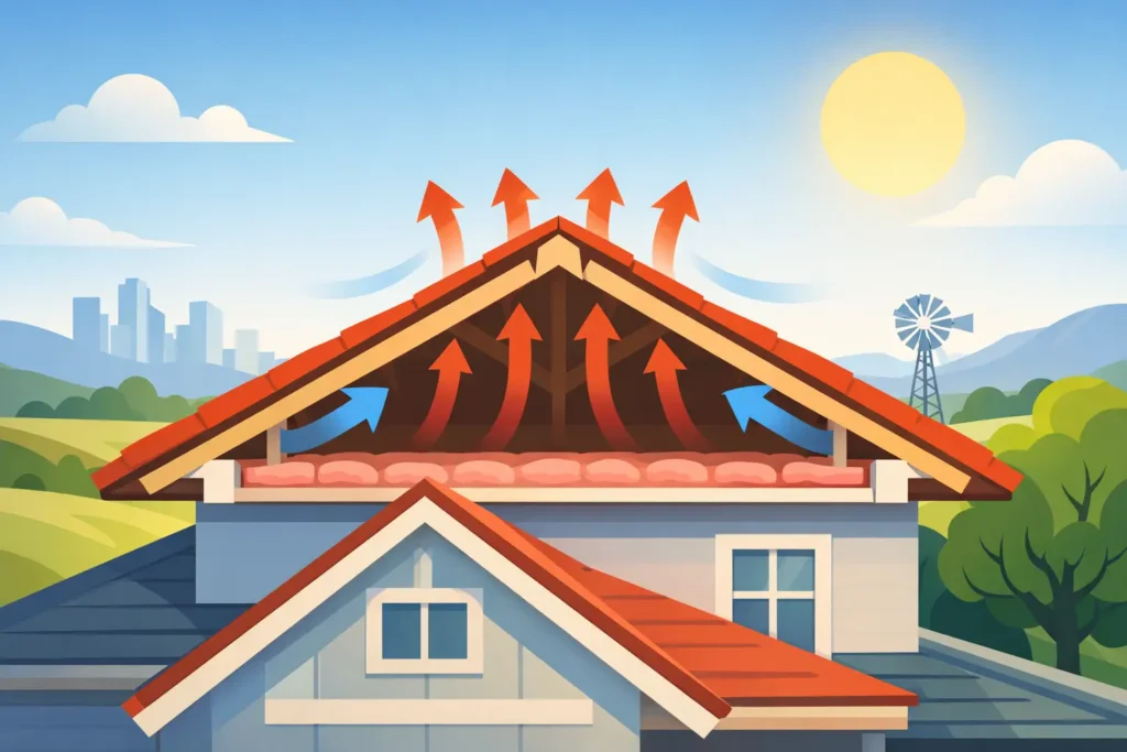 A Practical Attic Ventilation Example for Texas